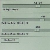 Deflector Shift X and Y