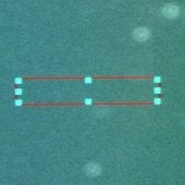 Drawn rectangle