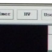 FIB HV button.
