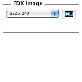EDX image low resolution icon.
