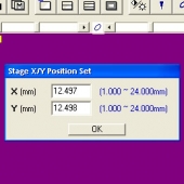 Stage XY Position Set