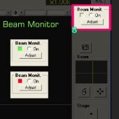 Beam monitor