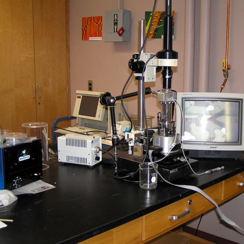 Close up of the Veeco Nano instrument.