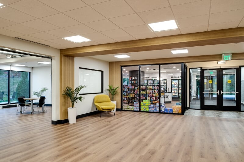 Exterior of East Hall Store