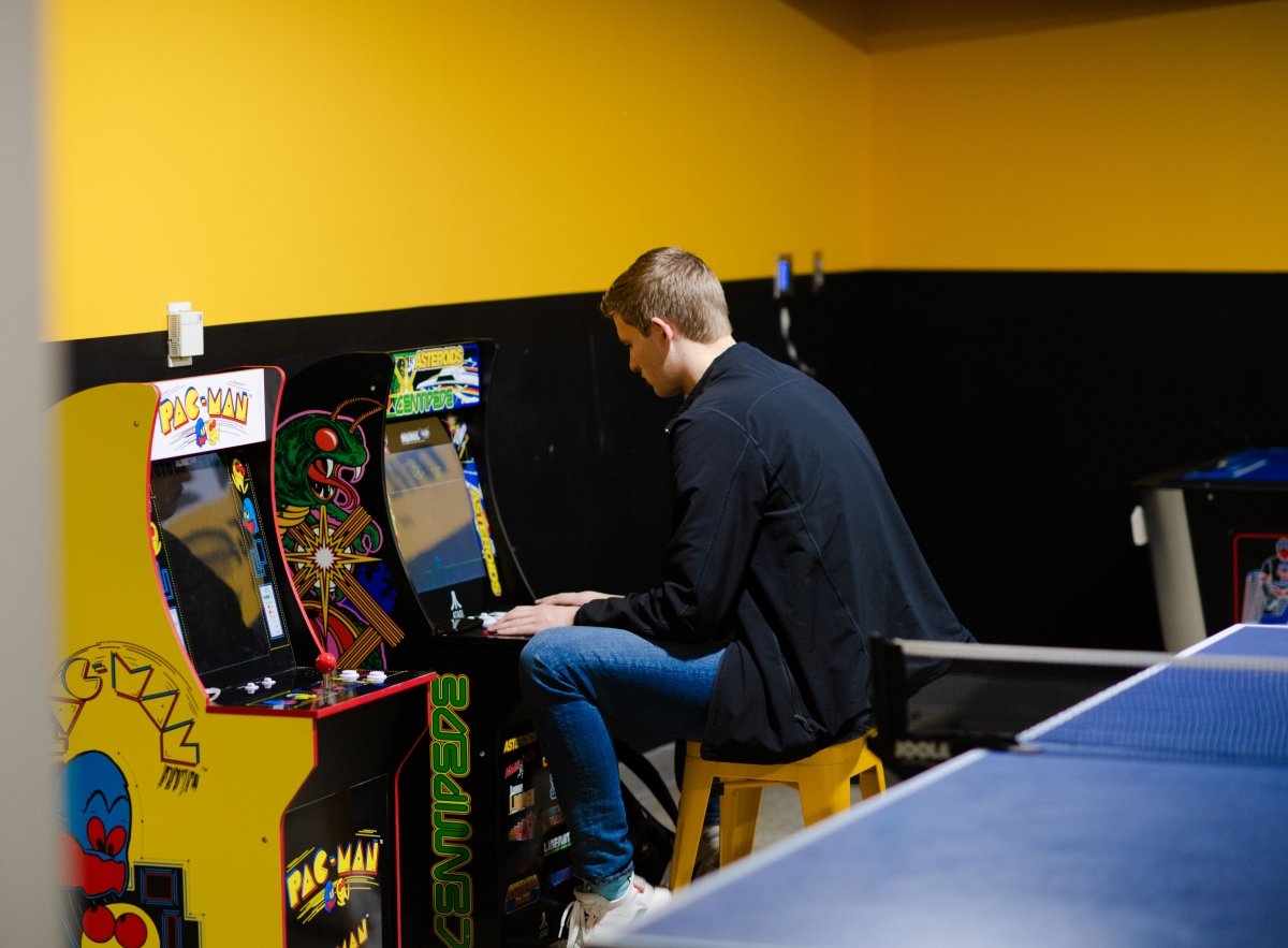 Arcade Games and Ping Pong.