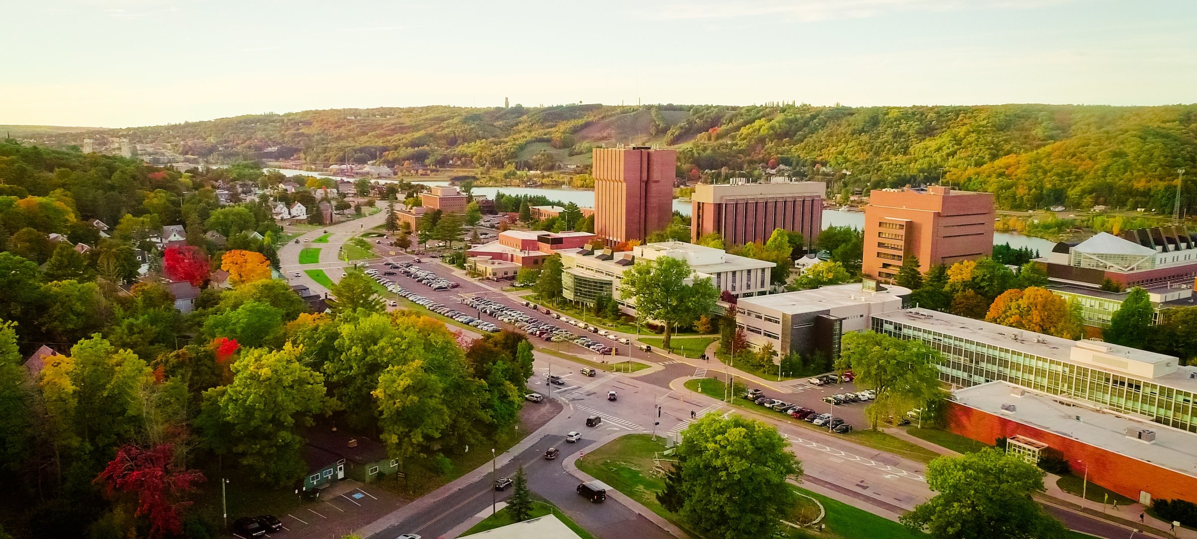 Michigan Tech's campus.