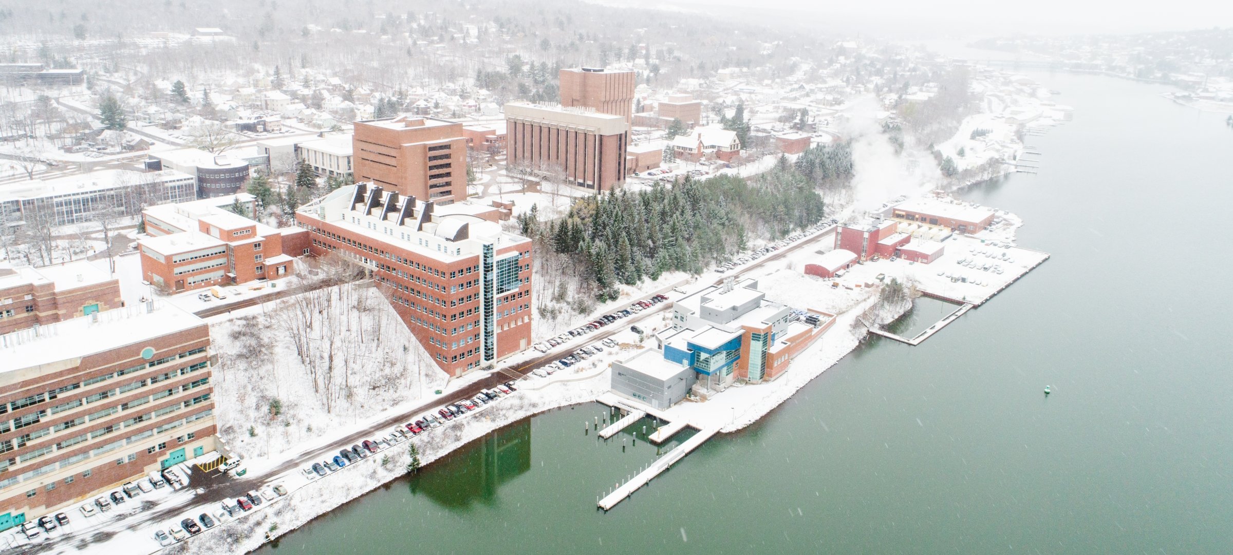 Michigan Tech's campus.