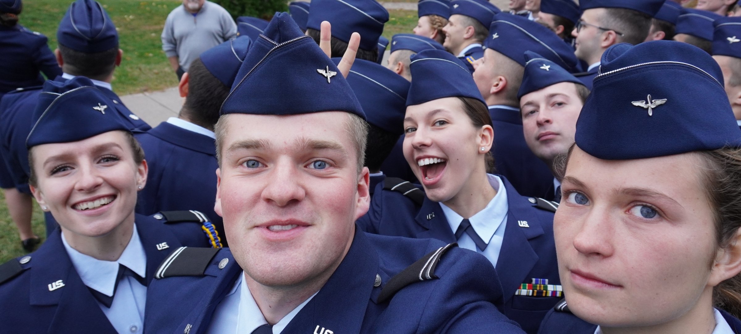 cadets in uniform 