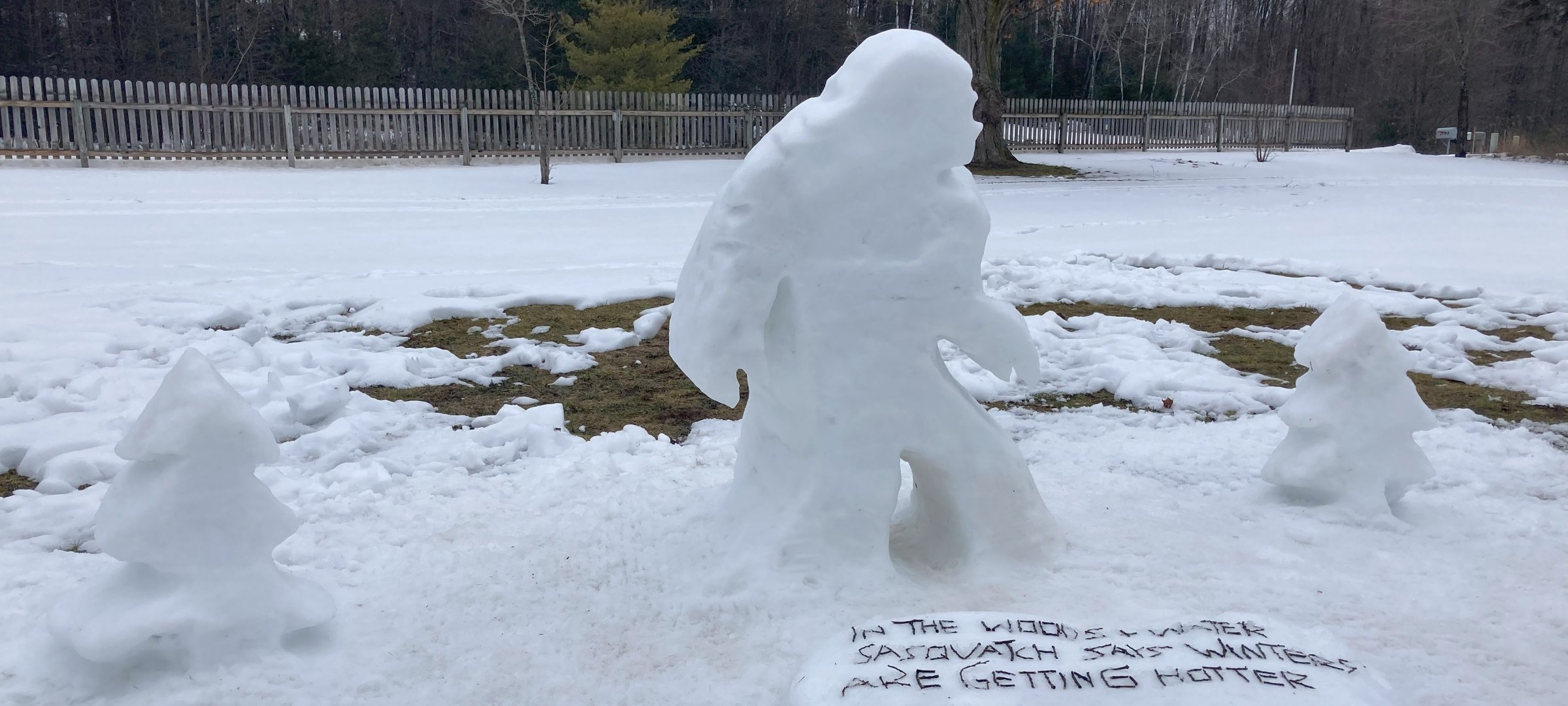 Snow Statue