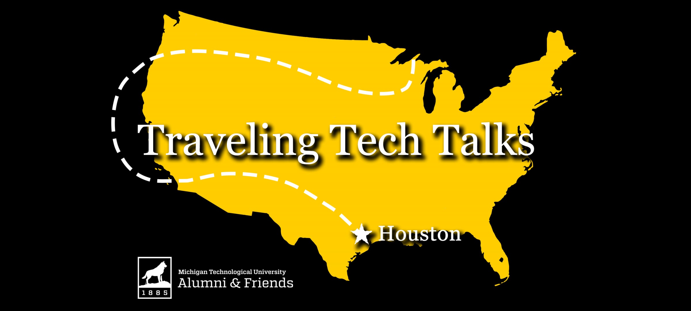 Traveling Tech Talks Graphic