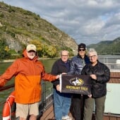 Fred Koerschner '81 (BS Mechanical Engineering), Lou Anne Koerschner '81 (BS Chemical Engineering), Steven Gardner '82 (BS Chemical Engineering), and Dave Anderson '80 (BS Metallurgical Engineering)