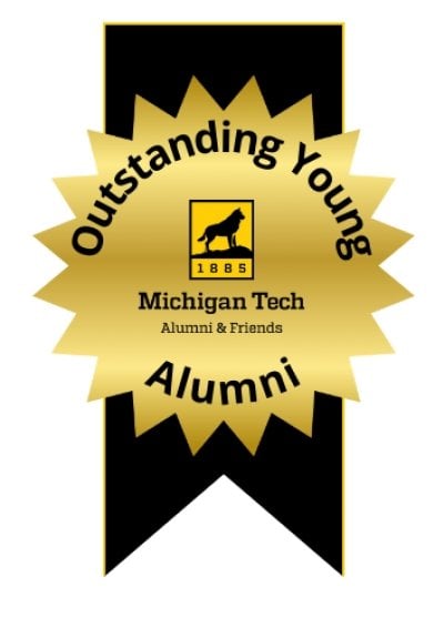 Oustanding Young Alumni Ribbon