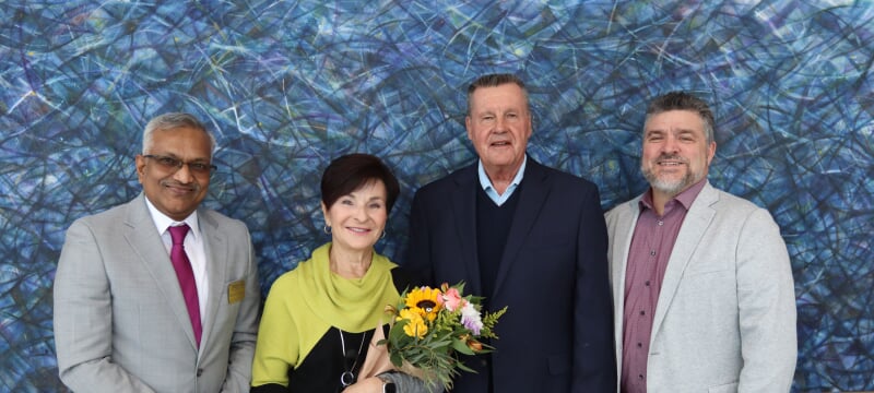 Manish Srivastava, Marilyn Bernard, David Bernad, and Dean Johnson