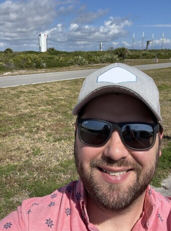 Green at the Crew Flight Test