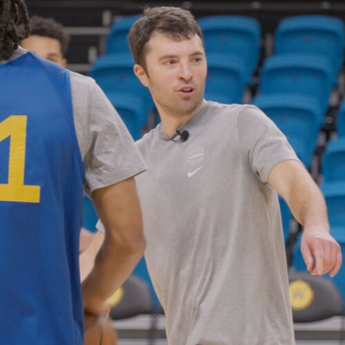 Ben Stelzer coaching at Santa Cruz