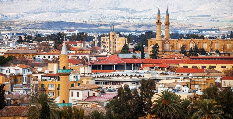 View across Nicosia, Cyprus.