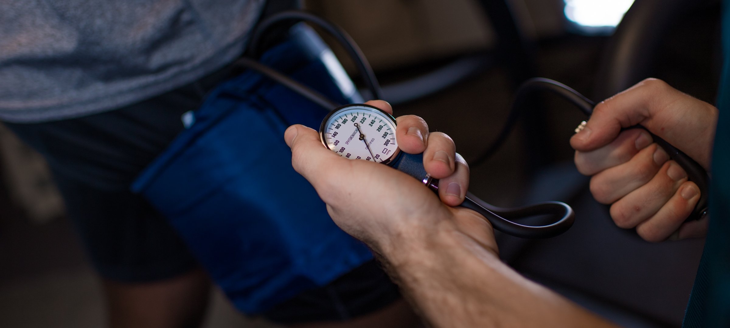 Blood pressure cuff.