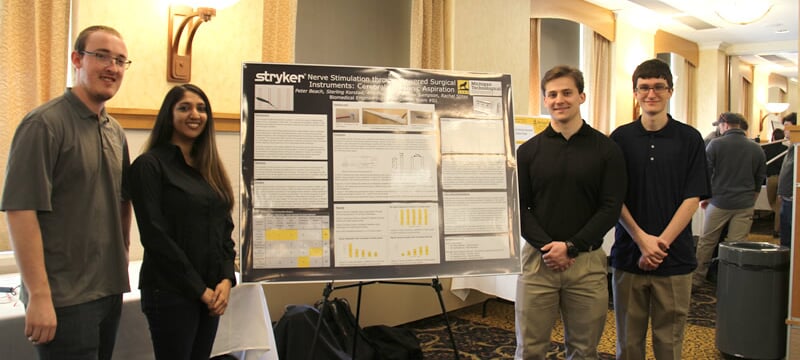 Seniors at the Design Expo