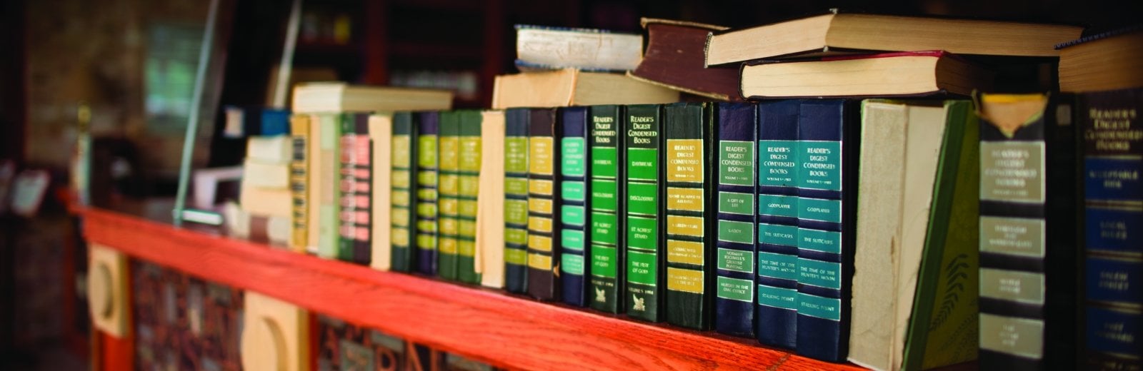 Books at The Library restaurant