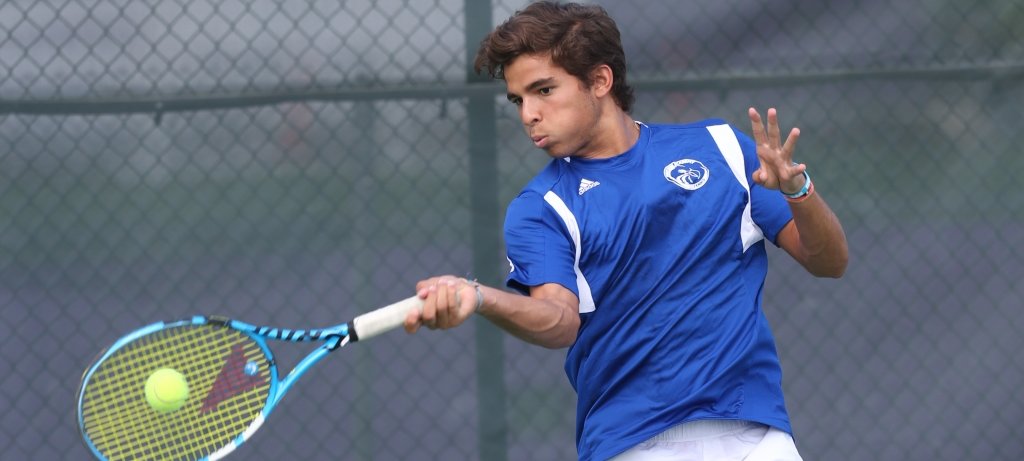 Vitor Jordao Playing Tennis