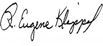 the dean's signature