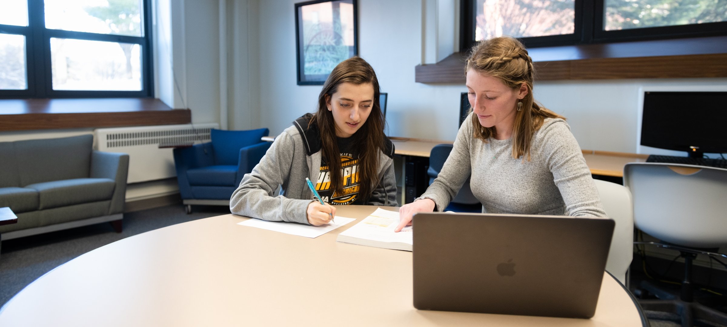 Tutoring in the Tidwell Learning Center