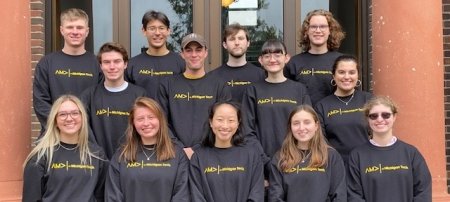 Group photo of AMA students