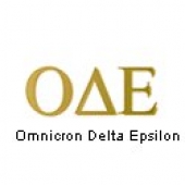 Omicron Delta Epsilon logo