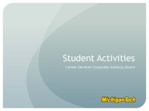 Student Leadership and Involvement