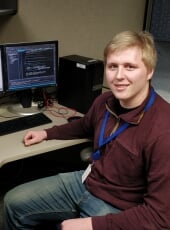 Nels at work