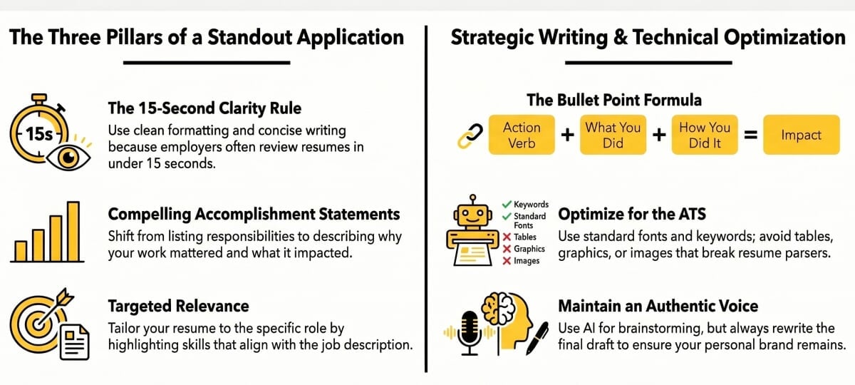 The art of the impactful resume & cover letter