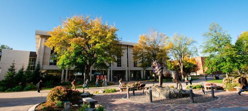 Michigan Tech campus.