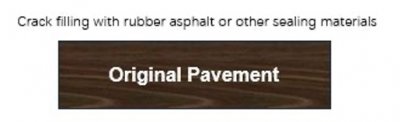 Original pavement layer only.