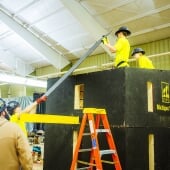 Timber Strong team working on project
