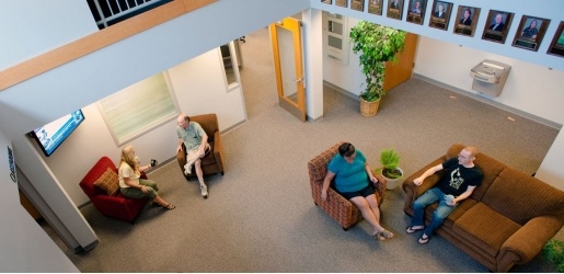 Lobby of the Harold Meese Center