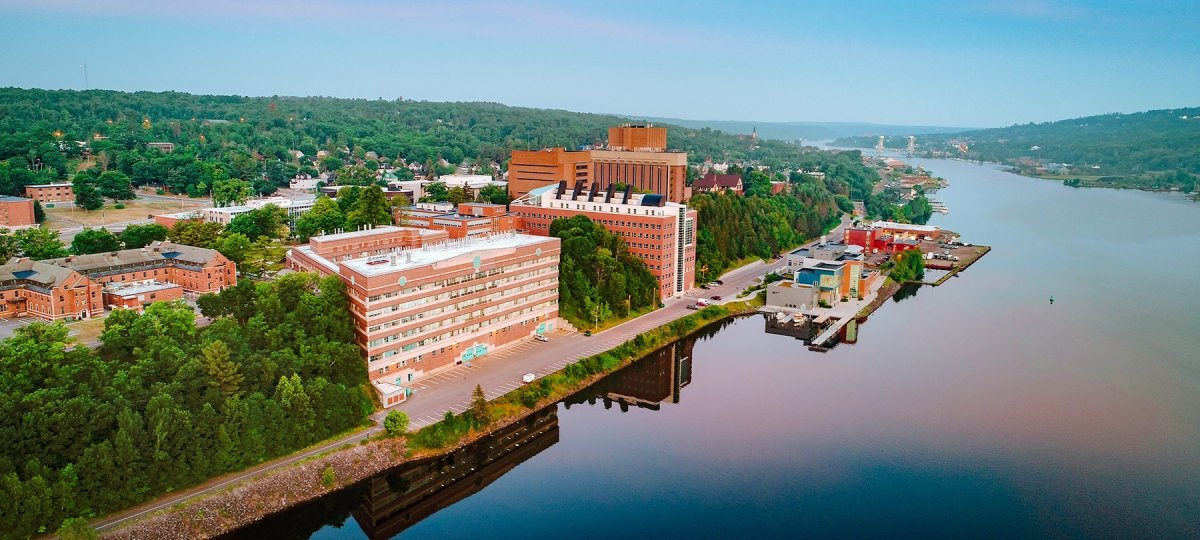 The Michigan Tech waterfront campus