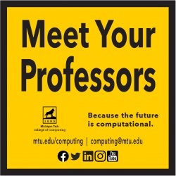 Meet Your Professors flyer