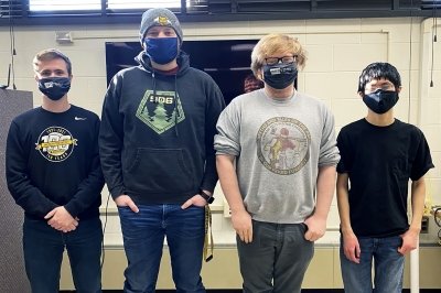 Jacson Ott, Stu Kernstock, Trevor Hornsby, and Matthew Chau