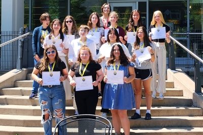 Summer 2023 Women in Computing Science students