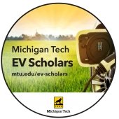 EV Scholars at Michigan Tech sticker