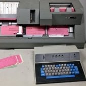 1960s keypunch machine
