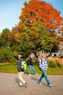 Fall Campus Walk