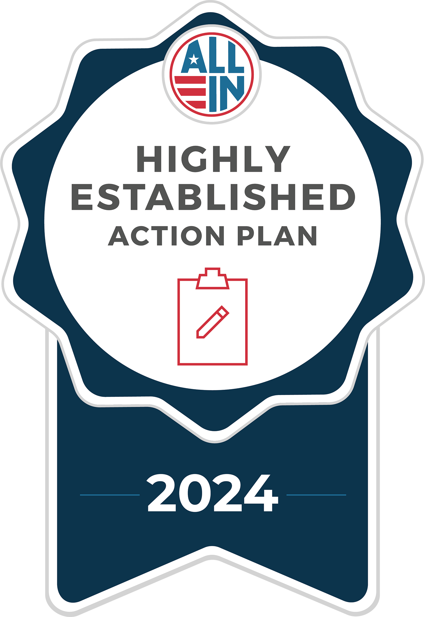 Highly Established Action Plan Seal 2024