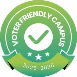 Voter Friendly Campus Seal 2025-2026