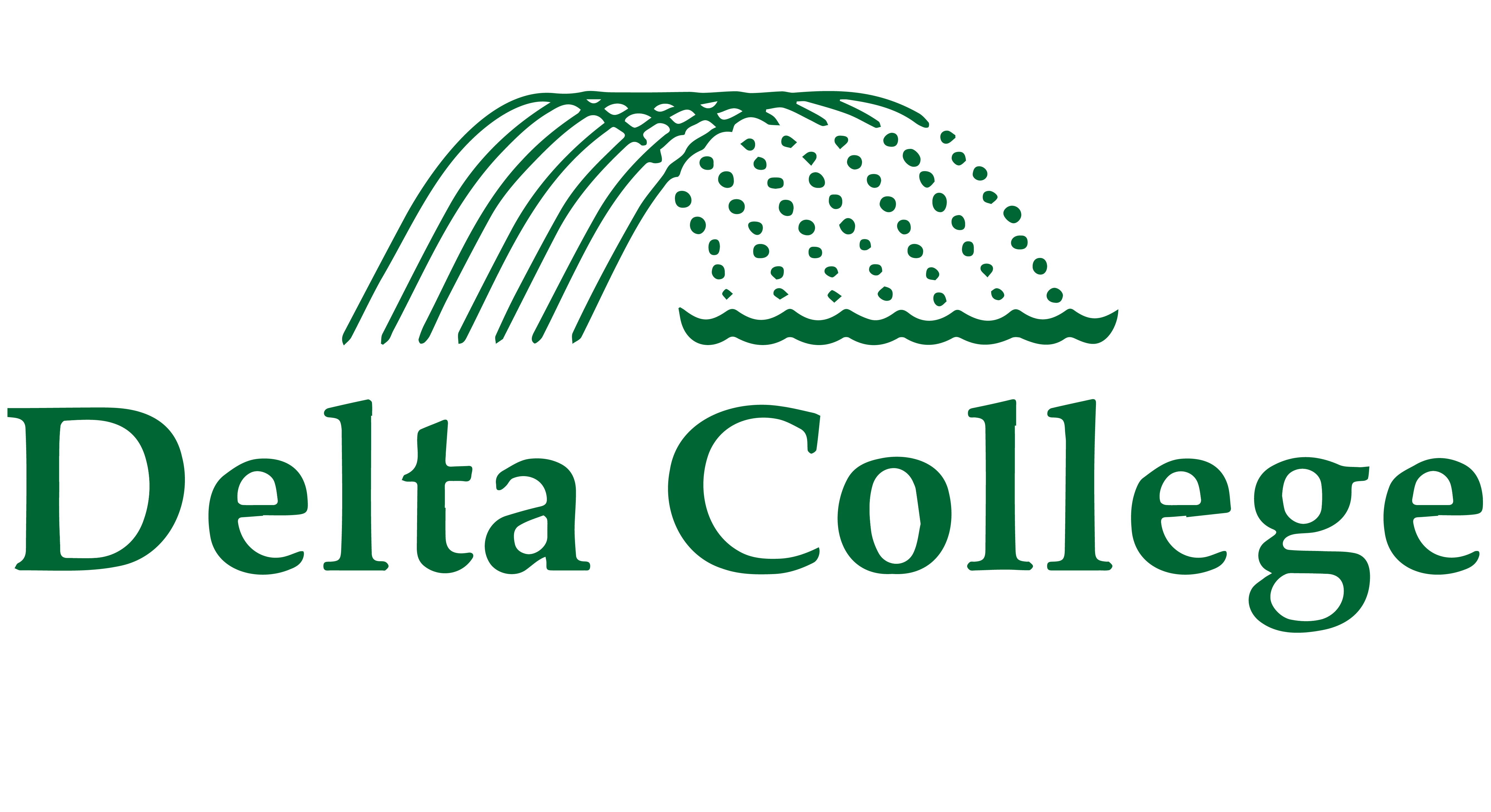Delta College logo.
