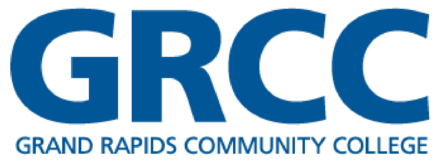 Grand Rapids Community College logo.