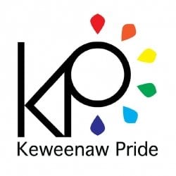 KP Keweenaw Pride logo.