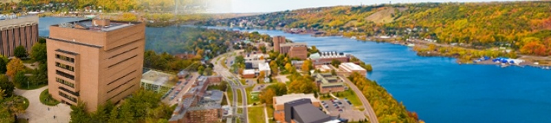 Michigan Tech's campus.