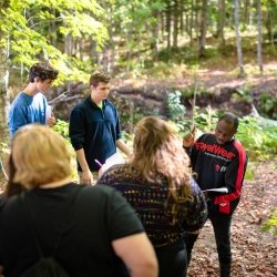 Teaching outdoors