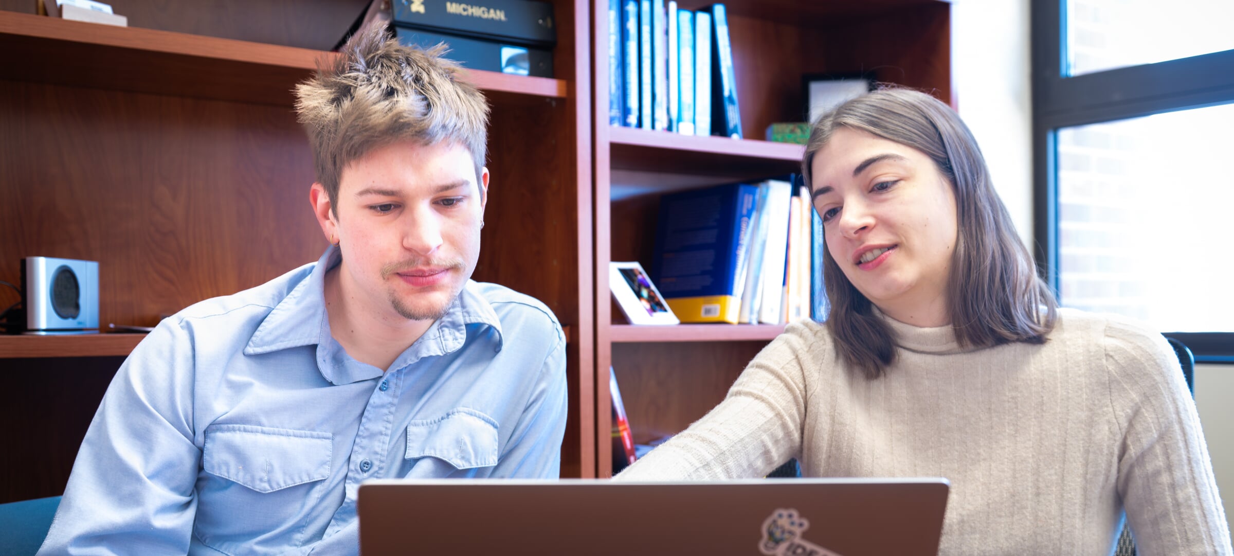 Students learn engineering in teams and with computing tools.
